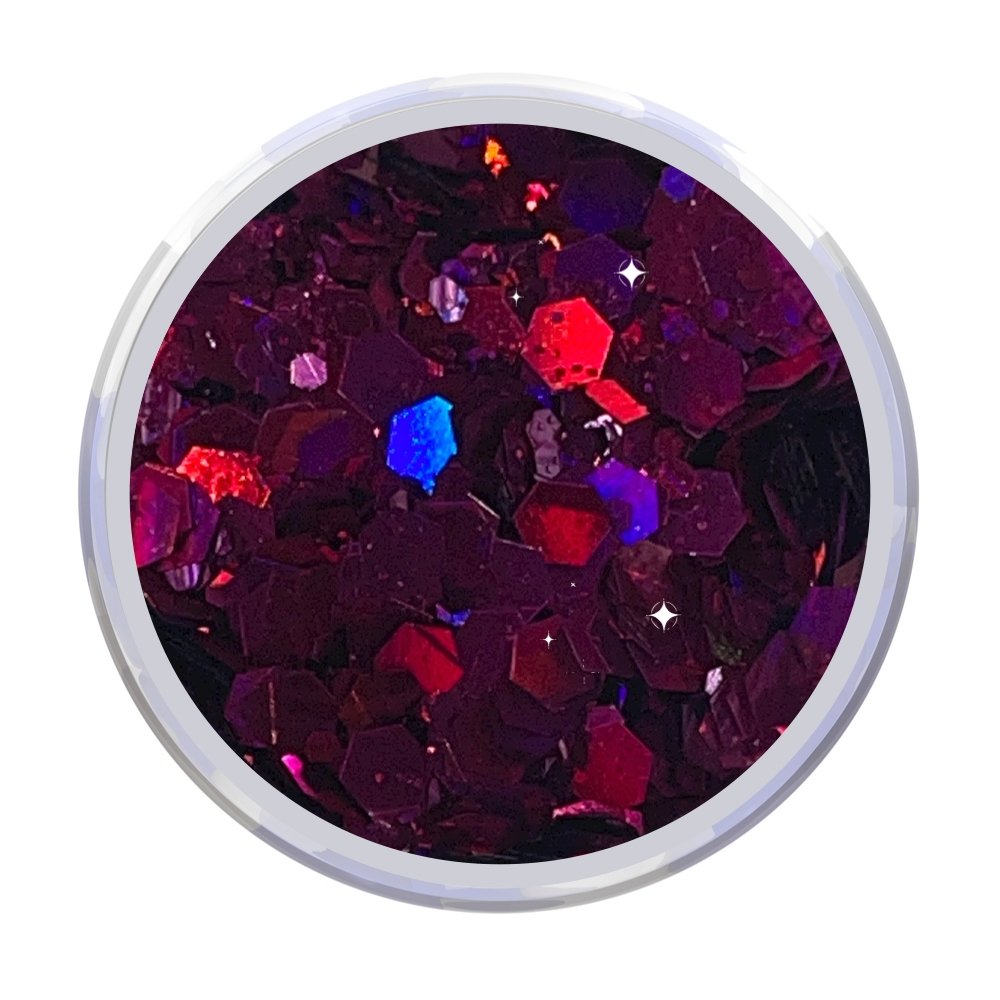 MAGICALLY Glitter Pulver - Violett GROB Art.-Nr.:J39 - Doriana Cosmetics GmbH