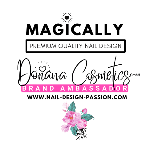 MAGICALLY Logo Sticker, Rund, Transparent (Brand Ambassador) - Doriana Cosmetics GmbH