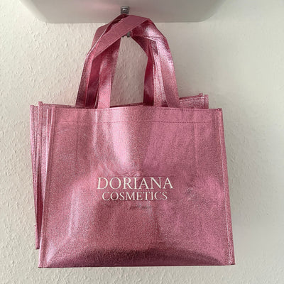 Metallic Shopping 🛍️ Bag - Doriana Cosmetics GmbH