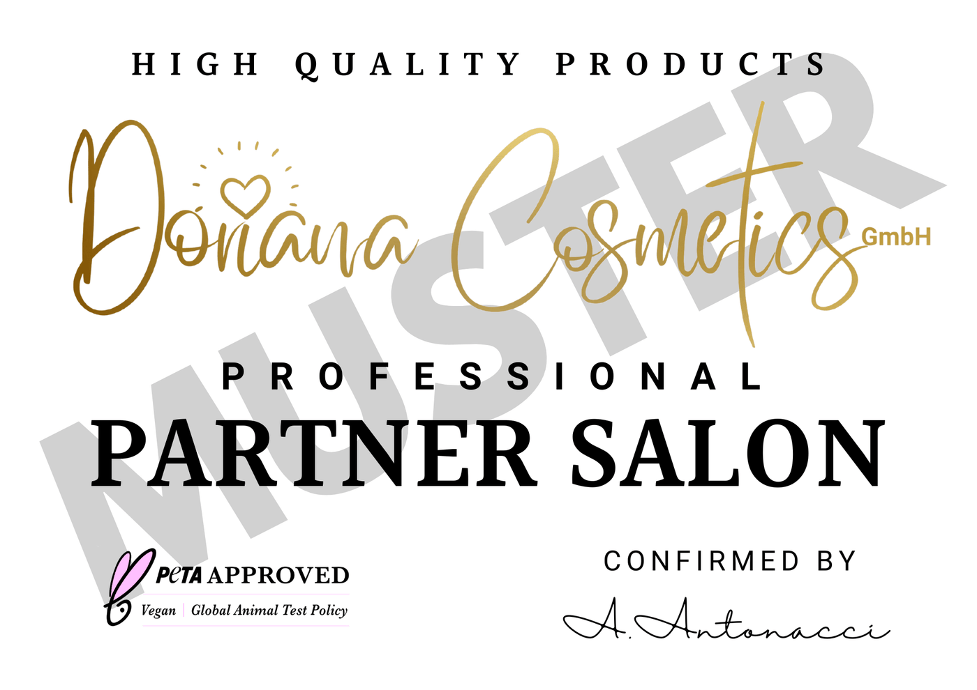 PartnerSalon - Quer, milchig/matt (INNEN) - Doriana Cosmetics GmbH