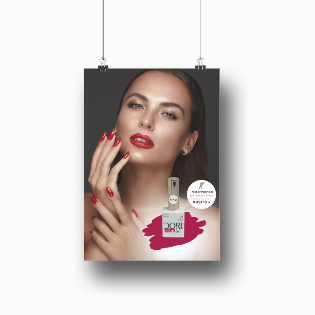 Poster DIN A1 DORILac #11 - Doriana Cosmetics GmbH
