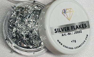 Silver Flakes - Doriana Cosmetics GmbH