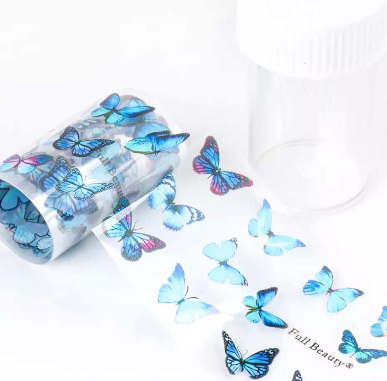 Transferfolie Butterfly Blue - Doriana Cosmetics GmbH
