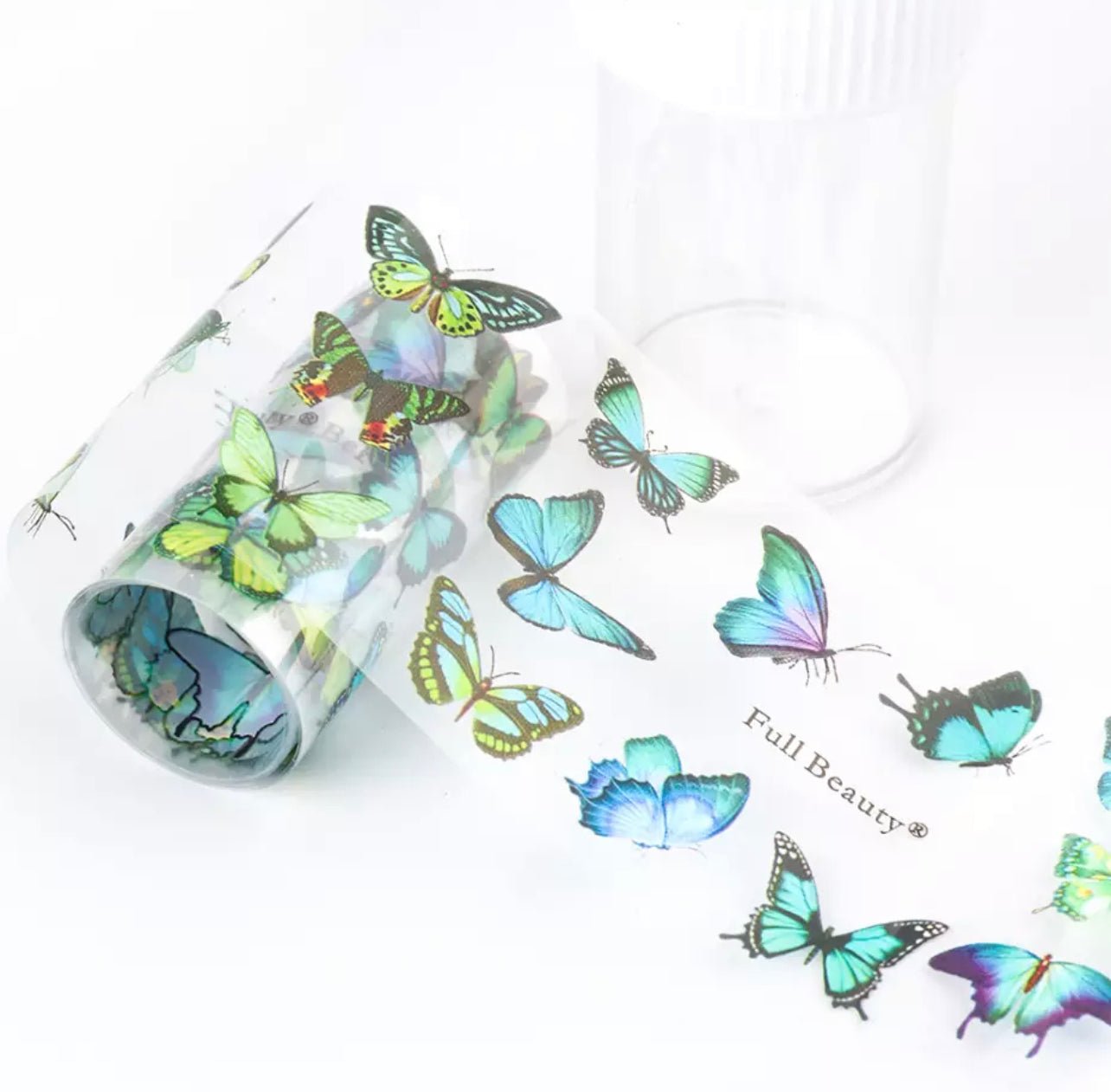 Transferfolie Butterfly Green - Doriana Cosmetics GmbH
